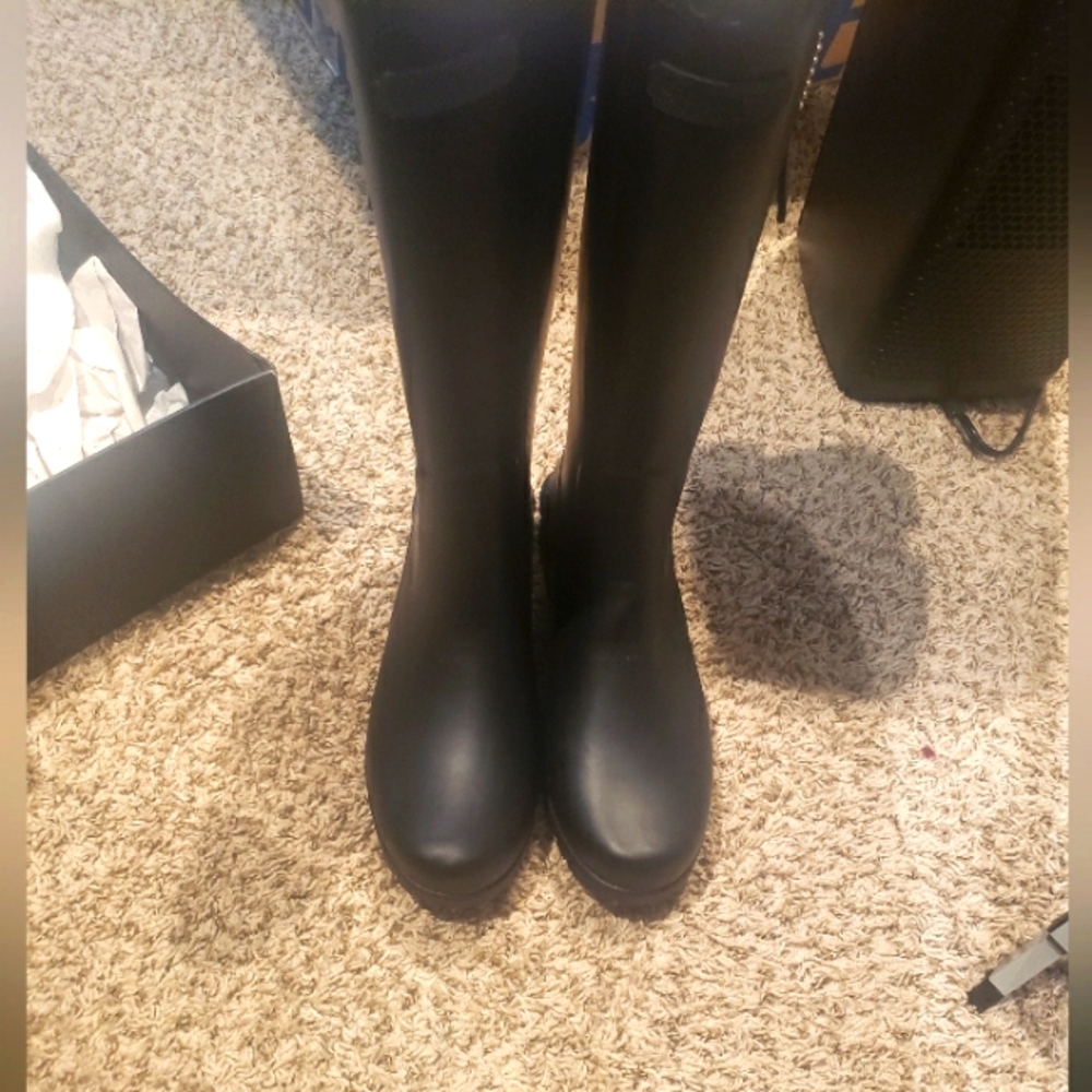 Coach Rainboots.